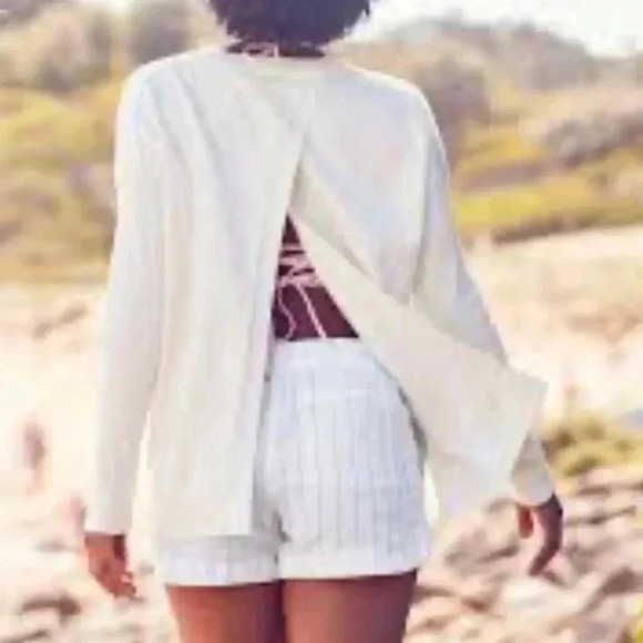 Athleta Women's Small Highland Crossback Sweater Ivory 291884 SOLD OUT Sm S - Picture 9 of 10